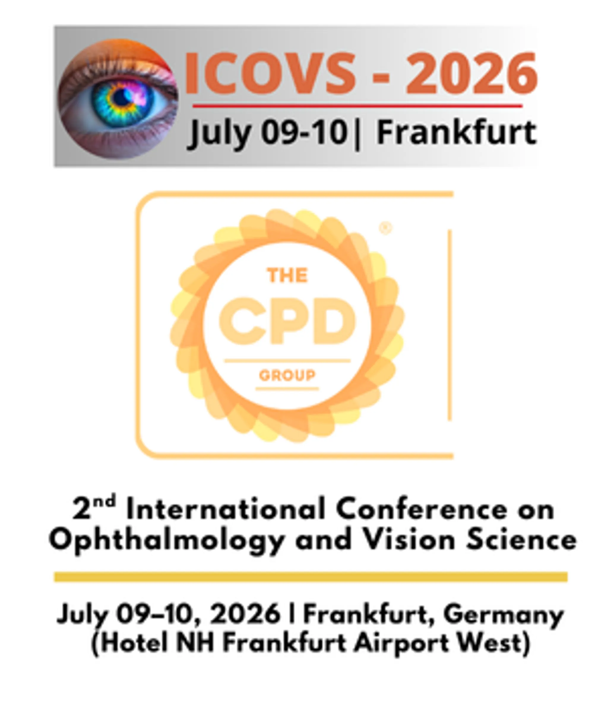 2nd International Conference on Ophthalmology and Vision Science